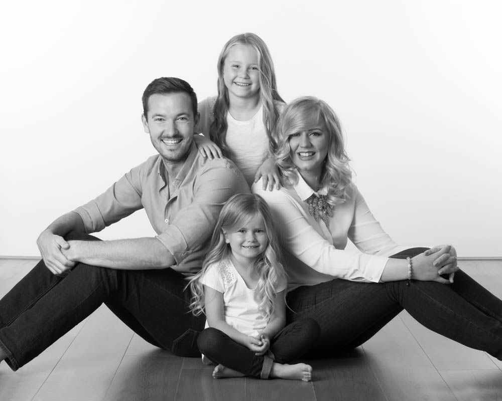 professional family portraits studio